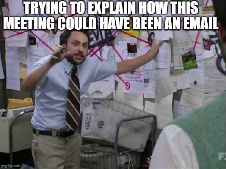 This trip could have been an&nbsp;email